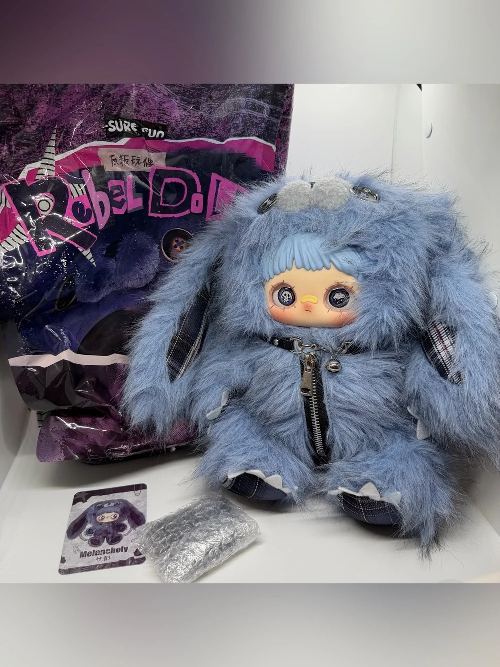 Rebel Doll Melancholy 400% Chain Straps Backpack Plush Doll Confirmed